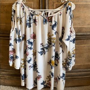 Size small Jella C. Cold Shoulder blouse